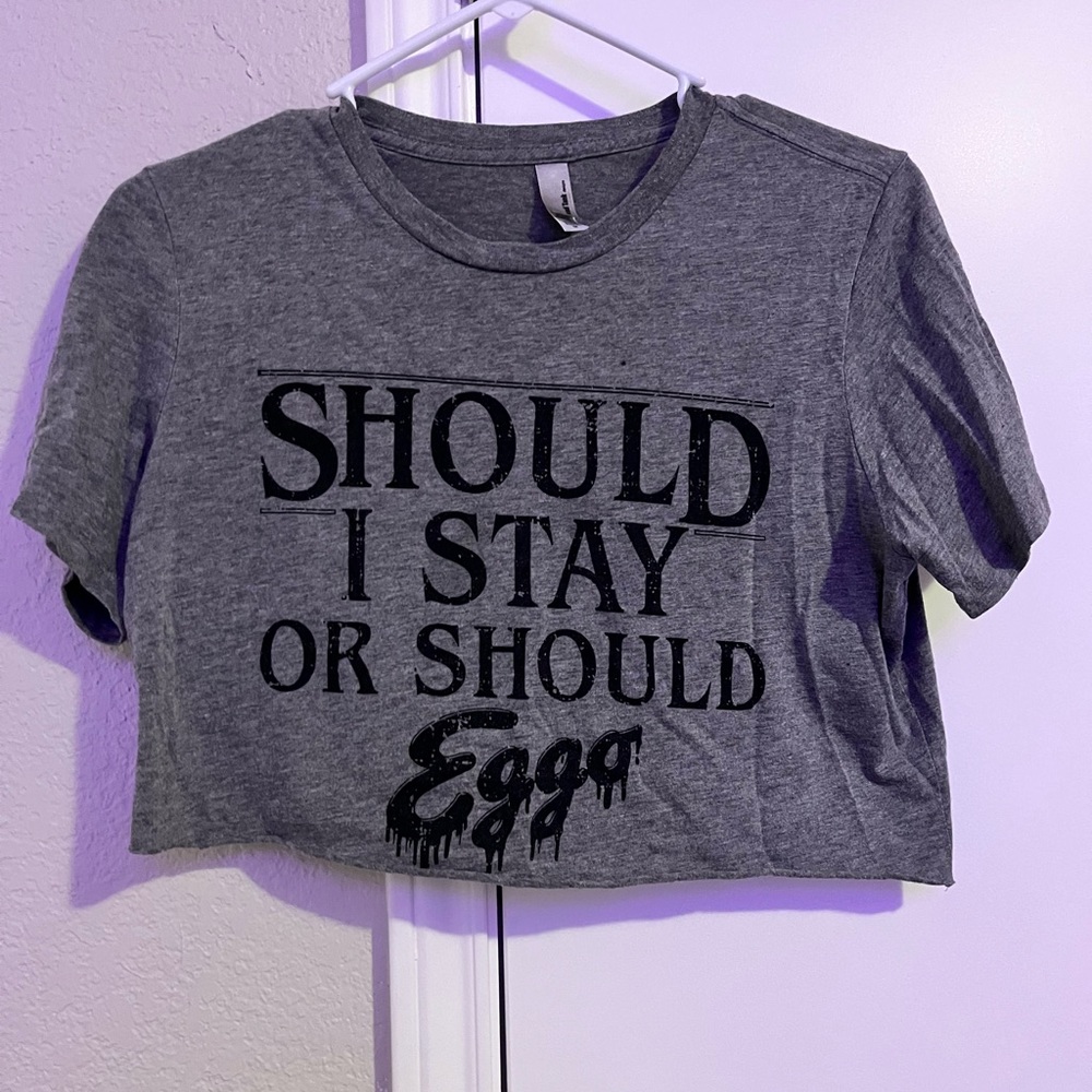 Stranger things Crop Top